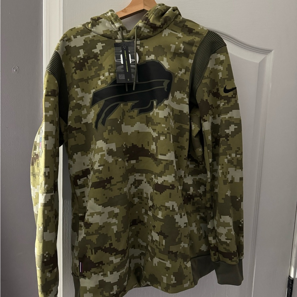 Buffalo Bills x Nike Camo Sweatshirt- Brand New with tags!